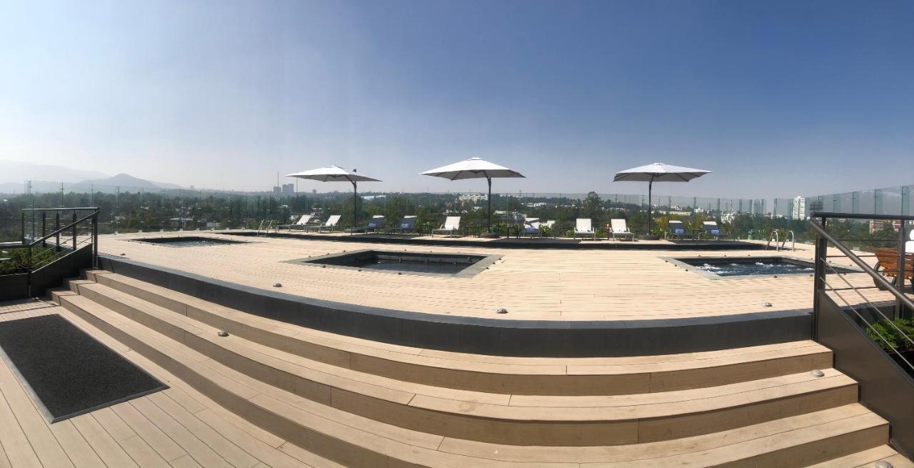 Galeria Plaza San Jeronimo Hotel Мексико Сити Екстериор снимка The rooftop of the building
