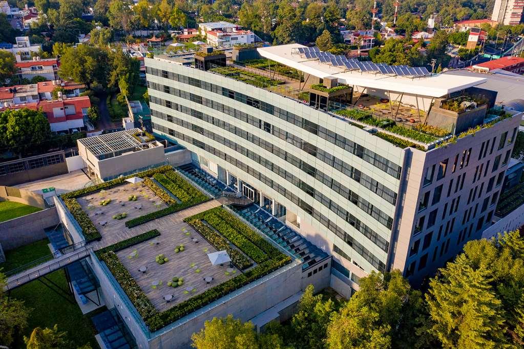 Galeria Plaza San Jeronimo Hotel Мексико Сити Екстериор снимка Aerial view of the campus