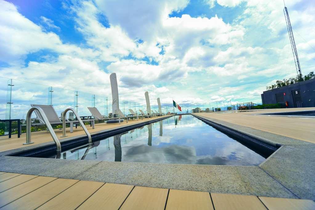 Galeria Plaza San Jeronimo Hotel Мексико Сити Съоръжения снимка The rooftop pool at the hotel